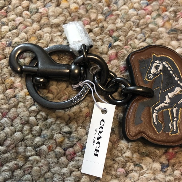 ๐ Coach x Chelsea Champlain Horse and Carriage Key Fob - Picture 8 of 14